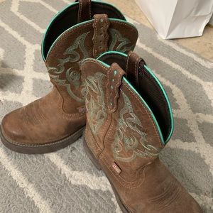 Justin Western Boots (riding) Size 8 Women’s